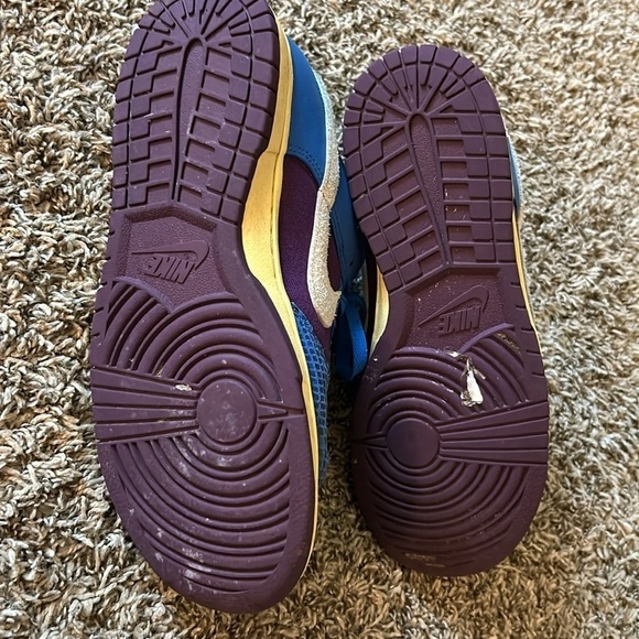 Nike Dunk Low Undefeated 5 On It Dunk vs. AF1 size 10.5 - Picture 7 of 11